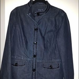 Jones NY Signature- Dark Blue Denim Jacket